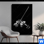 Leinwandbild Der Geigenspieler Hochformat Produktvorschau mit dem Bild Der Geigenspieler im Format Hochformat.