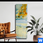 Leinwandbild Ein Tag Am Meer Schmal Produktvorschau mit dem Bild Ein Tag am Meer im Format Schmal.