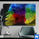 Leinwandbild Elefant Pop Art No 1 Querformat Produktvorschau mit dem Bild Elefant Pop Art No.1 im Format Querformat.