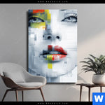 Leinwandbild Farbcodes Der Identitaet Hochformat Produktvorschau mit dem Bild Farbcodes der Identität im Format Hochformat.