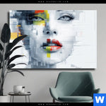 Leinwandbild Farbcodes Der Identitaet Querformat Produktvorschau mit dem Bild Farbcodes der Identität im Format Querformat.