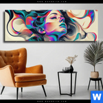 Leinwandbild Farbrausch Der Seele Panorama Produktvorschau mit dem Bild Farbrausch der Seele im Format Panorama.