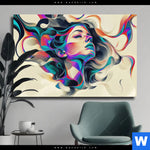 Leinwandbild Farbrausch Der Seele Querformat Produktvorschau mit dem Bild Farbrausch der Seele im Format Querformat.