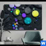 Leinwandbild Fluid Art Bubbless No 1 Querformat Produktvorschau mit dem Bild Fluid Art - Bubbless No.1 im Format Querformat.