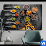 Leinwandbild Kraeutermischung Querformat Produktvorschau mit dem Bild Kräutermischung im Format Querformat.