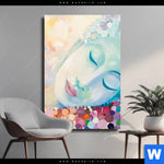 Leinwandbild Kunst Der Inneren Ruhe Hochformat Produktvorschau mit dem Bild Kunst der inneren Ruhe im Format Hochformat.