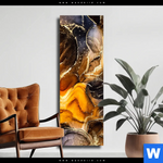 Leinwandbild Luxury Abstract Fluid Art No 5 Schmal Produktvorschau mit dem Bild Luxury Abstract Fluid Art No. 5 im Format Schmal.