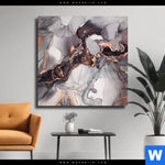 Leinwandbild Luxury Abstract Fluid Art No 9 Quadrat Produktvorschau mit dem Bild Luxury Abstract Fluid Art No. 9 im Format Quadrat.
