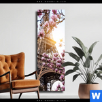 Leinwandbild Mangnolien In Paris Schmal Produktvorschau mit dem Bild Mangnolien in Paris im Format Schmal.