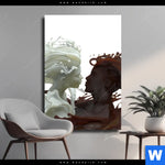 Leinwandbild Milch Kuesst Schokolade Hochformat Produktvorschau mit dem Bild Milch küsst Schokolade im Format Hochformat.