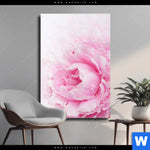 Leinwandbild Pfingstrose Hochformat Produktvorschau mit dem Bild Pfingstrose im Format Hochformat.