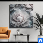 Leinwandbild Pony Flowers Quadrat Produktvorschau mit dem Bild Pony Flowers im Format Quadrat.
