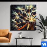 Leinwandbild Pusteblume No 9 Quadrat Produktvorschau mit dem Bild Pusteblume No. 9 im Format Quadrat.