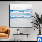 Leinwandbild Salzsee In Bolivien Quadrat Produktvorschau mit dem Bild Salzsee in Bolivien im Format Quadrat.