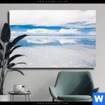 Leinwandbild Salzsee In Bolivien Querformat Produktvorschau mit dem Bild Salzsee in Bolivien im Format Querformat.