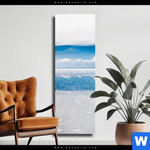 Leinwandbild Salzsee In Bolivien Schmal Produktvorschau mit dem Bild Salzsee in Bolivien im Format Schmal.