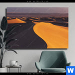 Leinwandbild Sandduenen Querformat Produktvorschau mit dem Bild Sanddünen im Format Querformat.