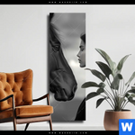 Leinwandbild Seelenblick Schmal Produktvorschau mit dem Bild Seelenblick im Format Schmal.