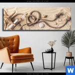 Leinwandbild Sehnsucht Nach Dem Meer Panorama Produktvorschau mit dem Bild Sehnsucht nach dem Meer im Format Panorama.