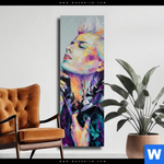 Leinwandbild Sinnliche Schoenheit Schmal Produktvorschau mit dem Bild Sinnliche Schönheit im Format Schmal.