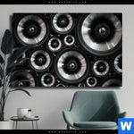 Leinwandbild Sound Querformat Produktvorschau mit dem Bild Sound im Format Querformat.