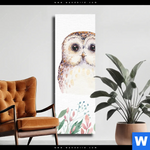 Leinwandbild Tiere Des Waldes Schmal Produktvorschau mit dem Bild Tiere des Waldes im Format Schmal.