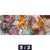 Leinwandbild Tiger Blumen Panorama Motivorschau Seitenverhaeltnis 5 2
