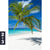 Leinwandbild Weisser Strand Kokospalme Hochformat Motivorschau Seitenverhaeltnis 2 3