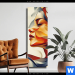 Leinwandbild Wellen Der Emotionen Schmal Produktvorschau mit dem Bild Wellen der Emotionen im Format Schmal.