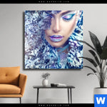 Leinwandbild Winter Schoenheit Quadrat Produktvorschau mit dem Bild Winter Schönheit im Format Quadrat.