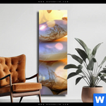Leinwandbild Zen Steine Im Licht Schmal Produktvorschau mit dem Bild Zen-Steine im Licht im Format Schmal.