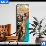 Leuchtbild Abstrakter Highlander Schmal Produktvorschau mit dem Bild Abstrakter Highlander im Format Schmal.