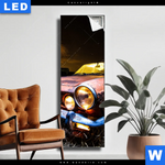 Leuchtbild Altes Auto Schmal Produktvorschau mit dem Bild Altes Auto im Format Schmal.