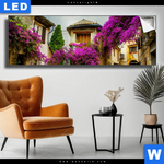 Leuchtbild Altstadt Der Provence Panorama Produktvorschau mit dem Bild Altstadt der Provence im Format Panorama.