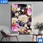 Leuchtbild Aquarell Von Wilden Blumen Hochformat Produktvorschau mit dem Bild Aquarell von wilden Blumen im Format Hochformat.