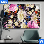 Leuchtbild Aquarell Von Wilden Blumen Querformat Produktvorschau mit dem Bild Aquarell von wilden Blumen im Format Querformat.