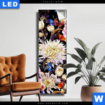 Leuchtbild Aquarell Von Wilden Blumen Schmal Produktvorschau mit dem Bild Aquarell von wilden Blumen im Format Schmal.