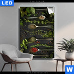 Leuchtbild Aromen Der Natur Hochformat Produktvorschau mit dem Bild Aromen der Natur im Format Hochformat.