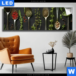 Leuchtbild Aromen Der Natur Panorama Produktvorschau mit dem Bild Aromen der Natur im Format Panorama.