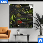 Leuchtbild Aromen Der Natur Quadrat Produktvorschau mit dem Bild Aromen der Natur im Format Quadrat.