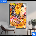 Leuchtbild Bluetenzauber Hochformat Produktvorschau mit dem Bild Blütenzauber im Format Hochformat.