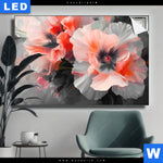 Leuchtbild Blumen In Voller Pracht Querformat Produktvorschau mit dem Bild Blumen in voller Pracht im Format Querformat.