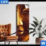 Leuchtbild Buddha In Harmonie Schmal Produktvorschau mit dem Bild Buddha in Harmonie im Format Schmal.
