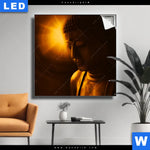 Leuchtbild Buddha Licht Der Weisheit Quadrat Produktvorschau mit dem Bild Buddha - Licht der Weisheit im Format Quadrat.