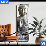 Leuchtbild Buddha Ruhe Des Seins Schmal Produktvorschau mit dem Bild Buddha - Ruhe des Seins im Format Schmal.