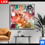 Leuchtbild Dia Abstract Artwork No 1 Quadrat Produktvorschau mit dem Bild Abstract Artwork No.1 im Format Quadrat.