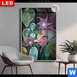 Leuchtbild Dia Abstrakte Bunte Blasen Hochformat Produktvorschau mit dem Bild Abstrakte Bunte Blasen im Format Hochformat.