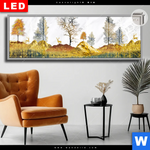 Leuchtbild Dia Abstrakte Landschaft No 1 Panorama Produktvorschau mit dem Bild Abstrakte Landschaft No.1 im Format Panorama.