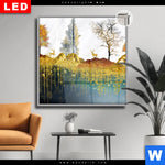 Leuchtbild Dia Abstrakte Landschaft No 1 Quadrat Produktvorschau mit dem Bild Abstrakte Landschaft No.1 im Format Quadrat.