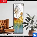 Leuchtbild Dia Abstrakte Landschaft No 1 Schmal Produktvorschau mit dem Bild Abstrakte Landschaft No.1 im Format Schmal.